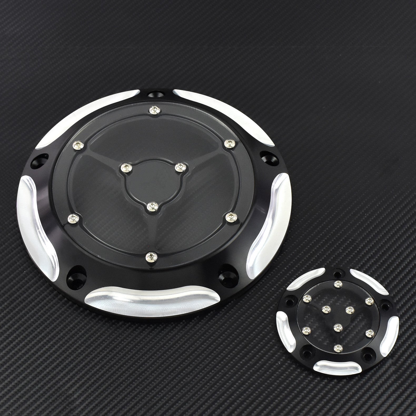 ya 5 8.7 5 Hole Timing Timer Derby Cover Fit for Harley Road King Softail Dyna FLHR FLTFB