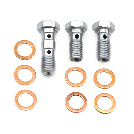 ya 4 6.17.2 Brake Banjo Bolt 10mm M10 x 1.25MM Caliper Master Cylinder