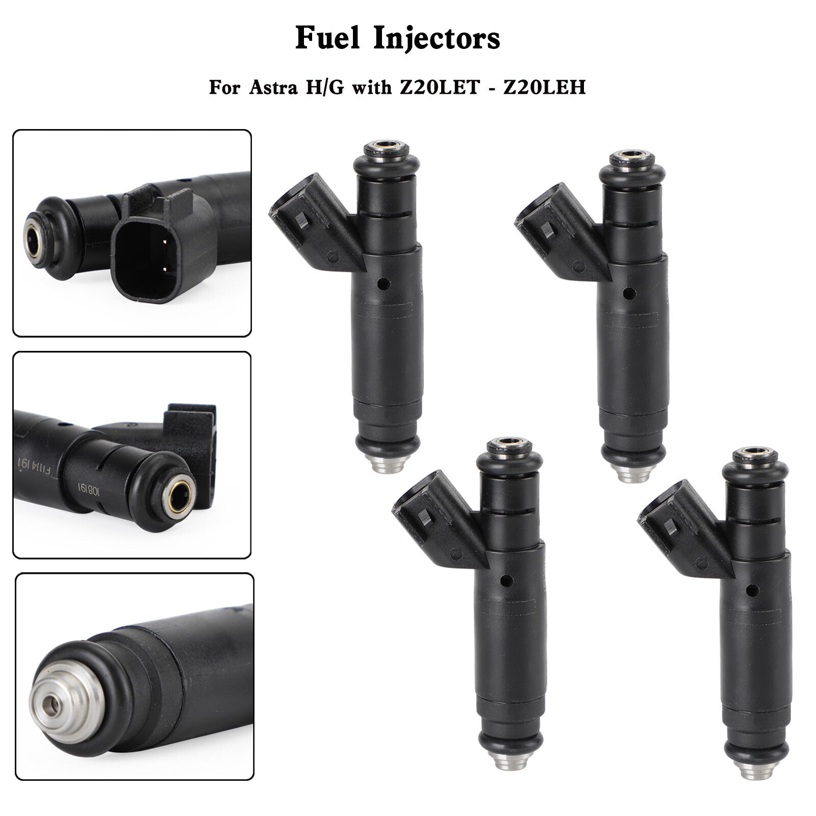 ya 1 8.5.4 4PCS Fuel Injectors for Vauxhall VXR Z20LEH Z20LET GSI ASTRA for Opel 630CC