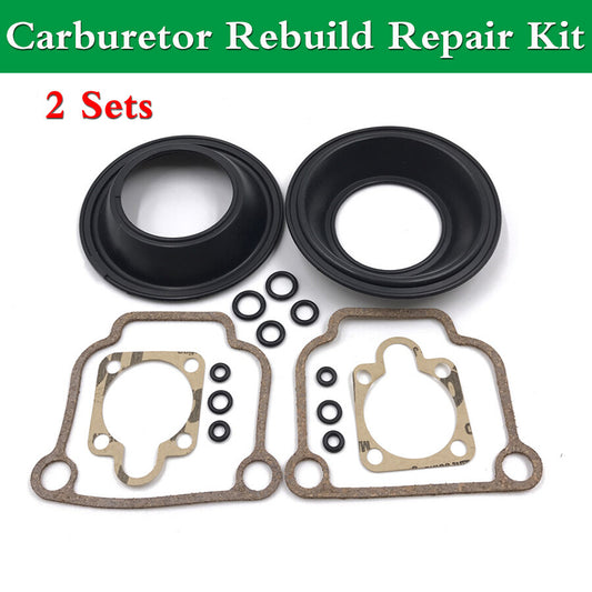ya 4 6.17 2x Carburetor Repair Kit for BMW BING CV 32mm Carb Airhead R65 R75 R80 R90 R100
