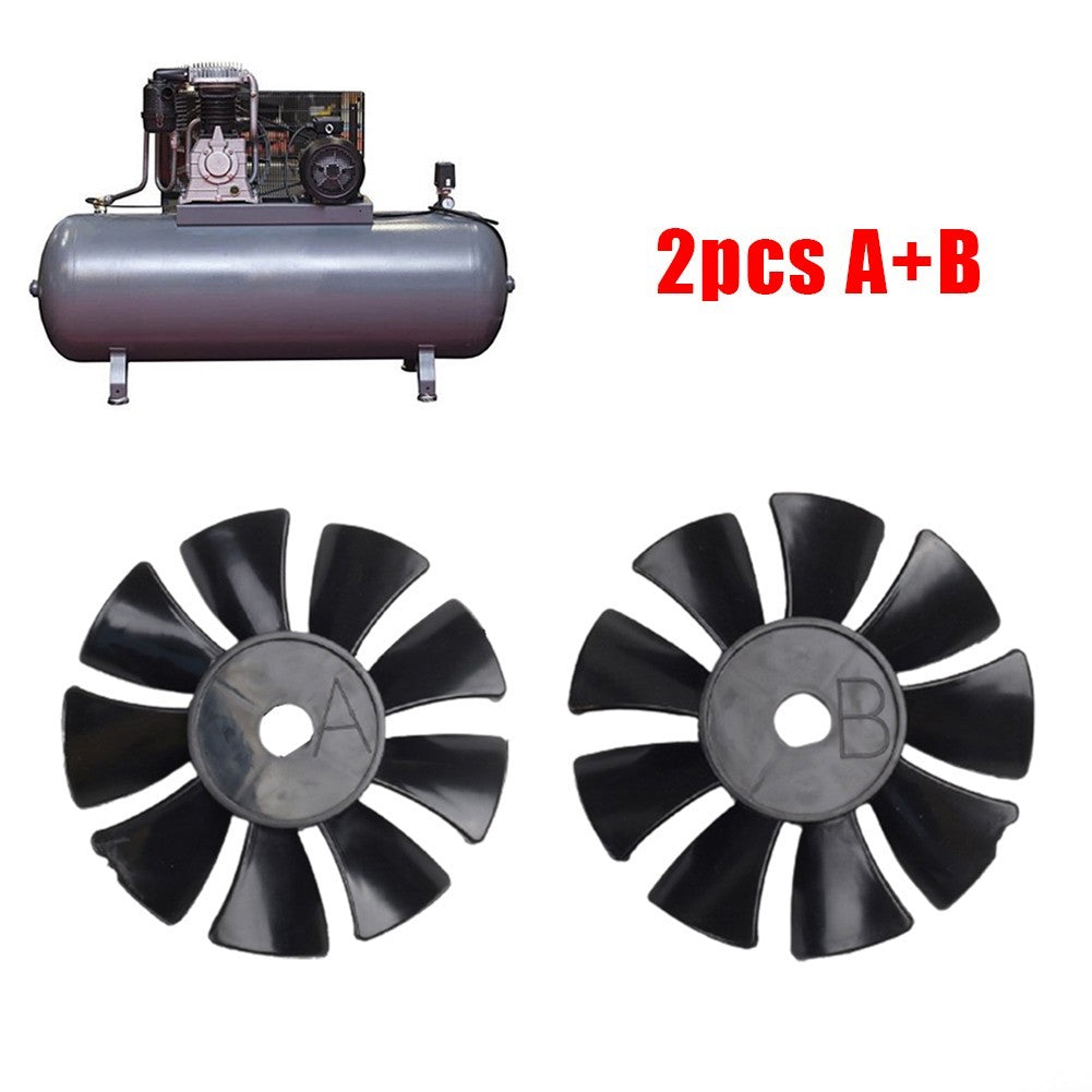 ya 14 Brand New Home Fan Blade Air Compressor Air Pump Motor Black Compact Cooling Fan