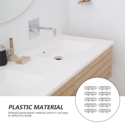 ya 14 20PCS Sink Overflow Overflow Spare Vanity Sink Overflow Bathroom Overflow