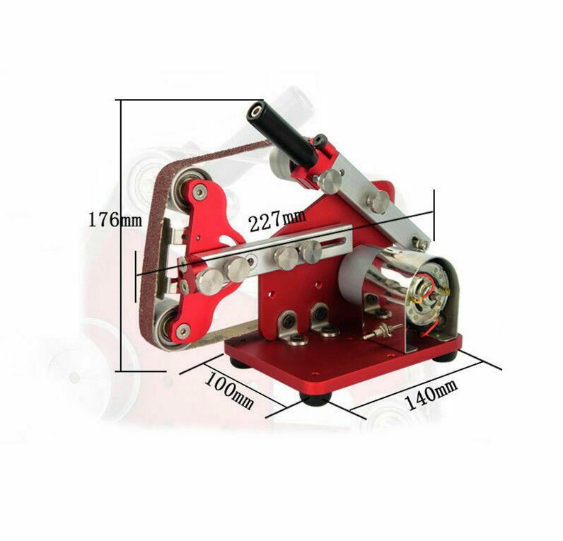 ya 17  belt machine micro table polishing machine DIY Sander Grinder 7000rpm e