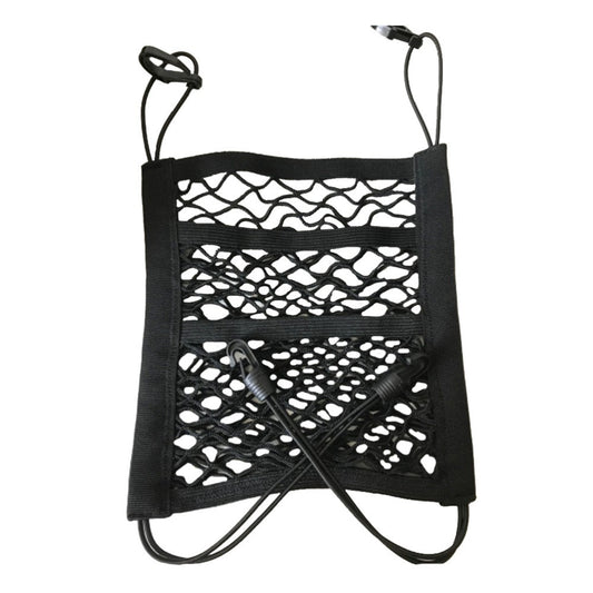 ya 5 6.16.2 3 Layer Storage Bag Mesh Car for SEATback Organizer Net Armrest for SEATs