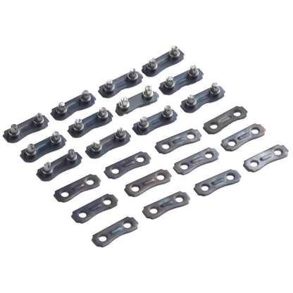 ya 17 Advanced Chainsaw Chain Repair Kits 12 Sets 3/8 LP 050 Links with Tie Straps