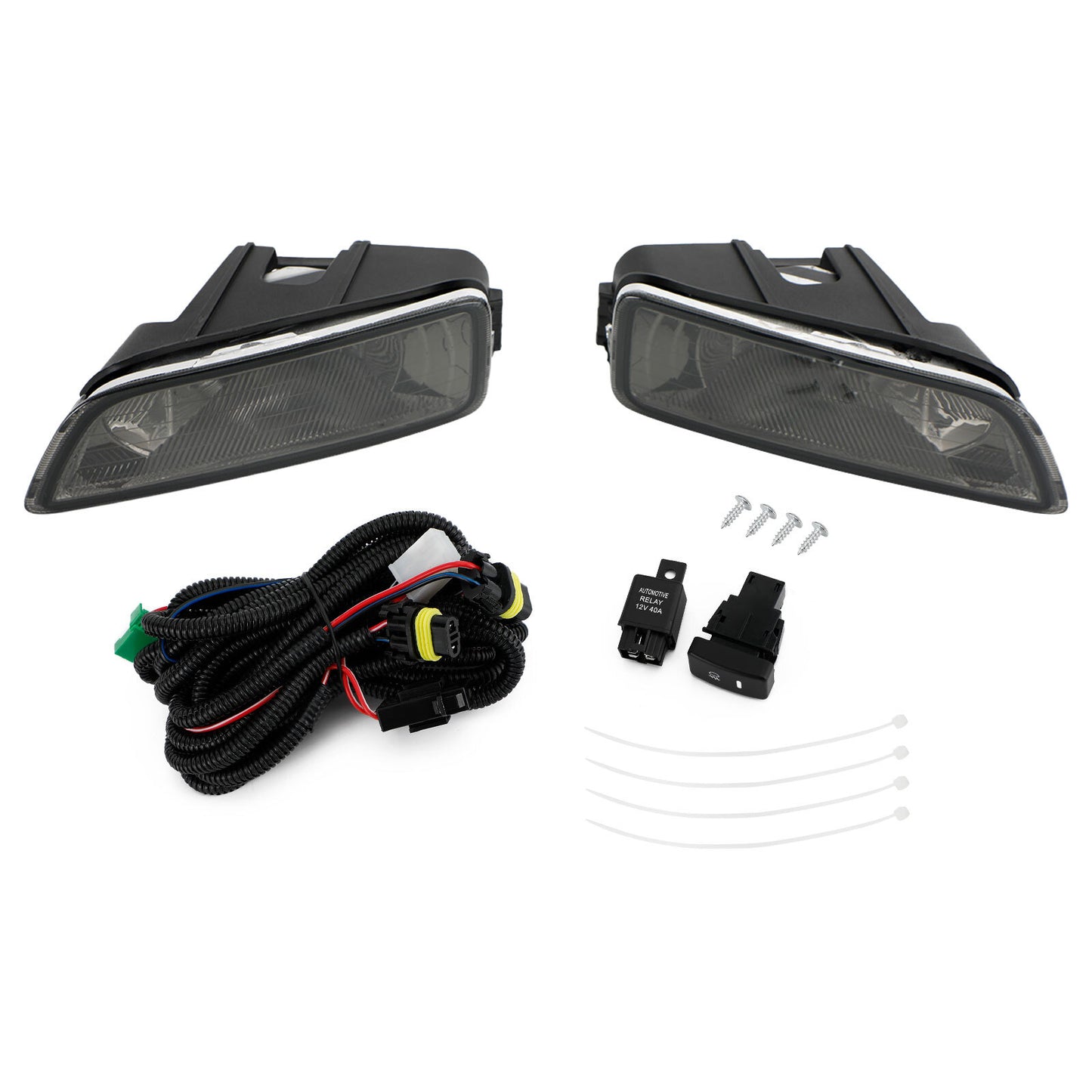 ya 1 8.5.2 Smoke Lens Fog Lights + Switch for Honda Accord 2003-2007/ for Acura Tl 2004-2008