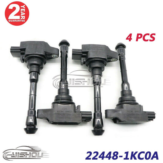 ya 8 5.27 4x Ignition Coils Packs 22448-1KC0A for Nissan Juke Sentra 1.6L L4 2011-2017