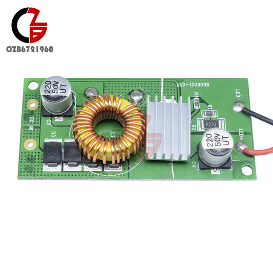 ya 14 50W Constant Current LED Driver DC 12V-24V to DC 20-36V + LED Chips Light New