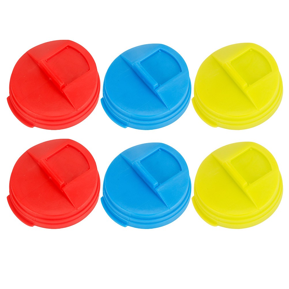 ya 26 6pcs beer can lids covers Soda Can Topper Energy Drinks Covers Soda Can