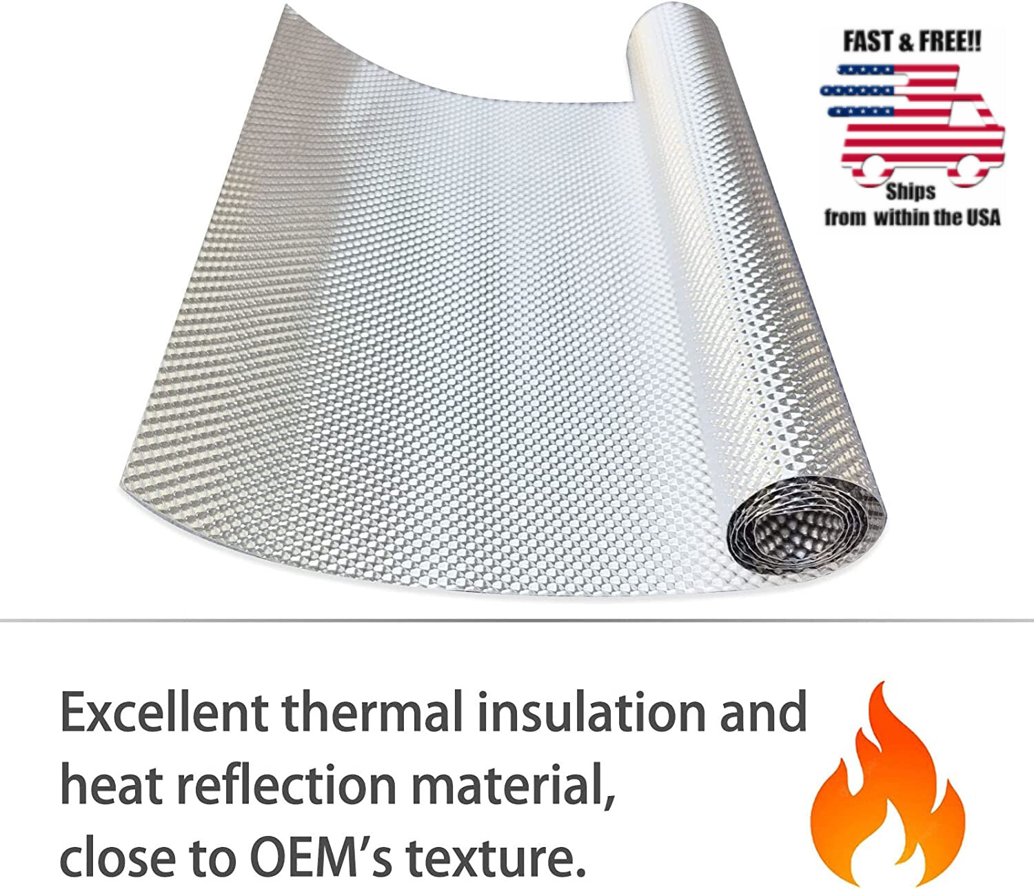 ya 2 6.30 Embossed Aluminum Heat Shield 20 x 28 Heat Barrier for Turbine for MAN ifold