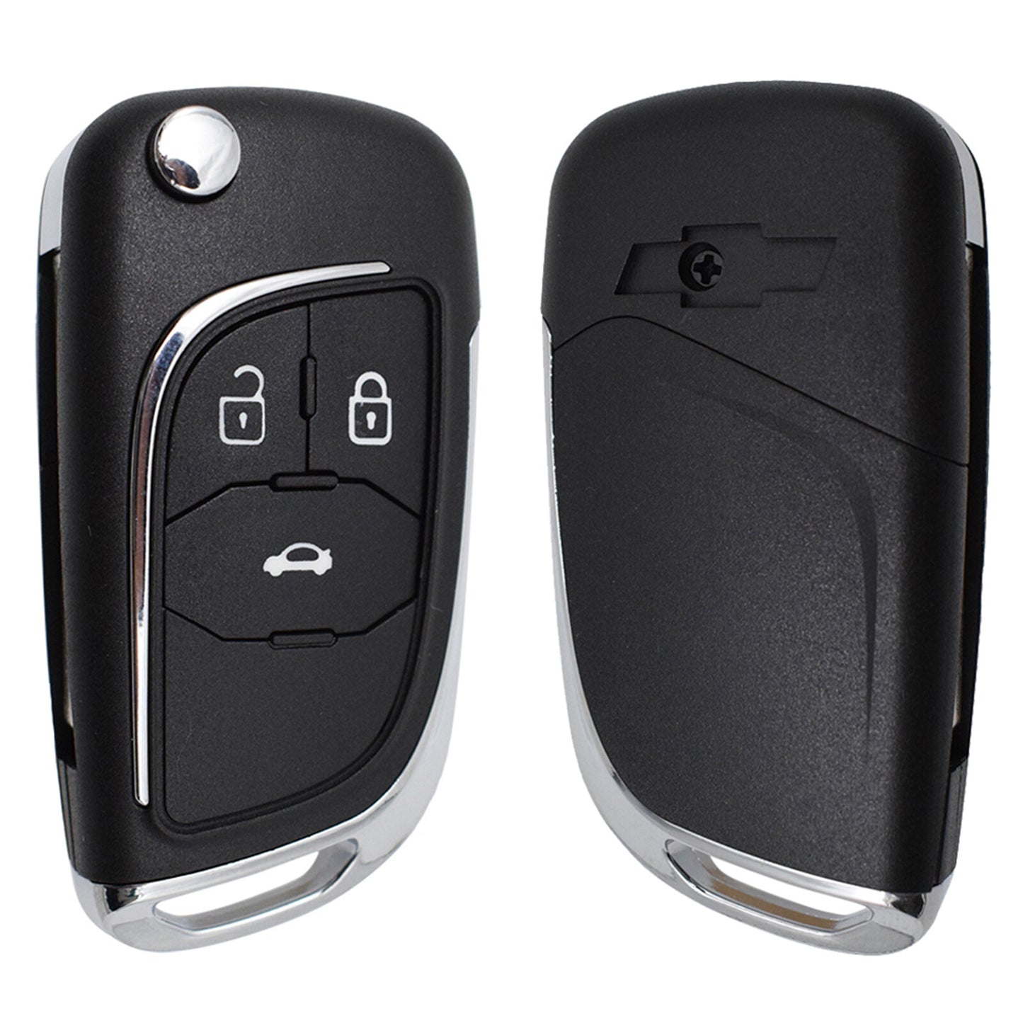 ya 5 8.7 Auto Key Shell for Holden for Cruze Barina Trax Remote Flip Blank Case Fob 3 Button