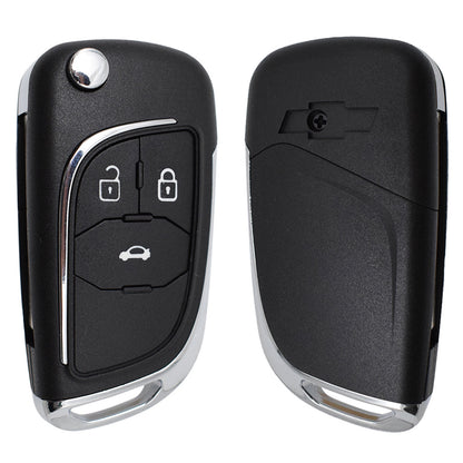 ya 5 8.7 Auto Key Shell for Holden for Cruze Barina Trax Remote Flip Blank Case Fob 3 Button