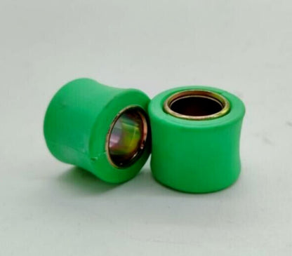 ya 5 8.7 2x Motorcycle Rear Shock Absorber Rubber Bush Ring Green Bike Spare Part 12mm