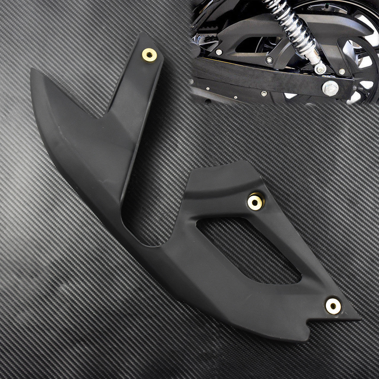 ya 3 6.23 Belt Cover Swingram Guard Cover Fit for Harley Street XG500 XG750 2015-22 Black