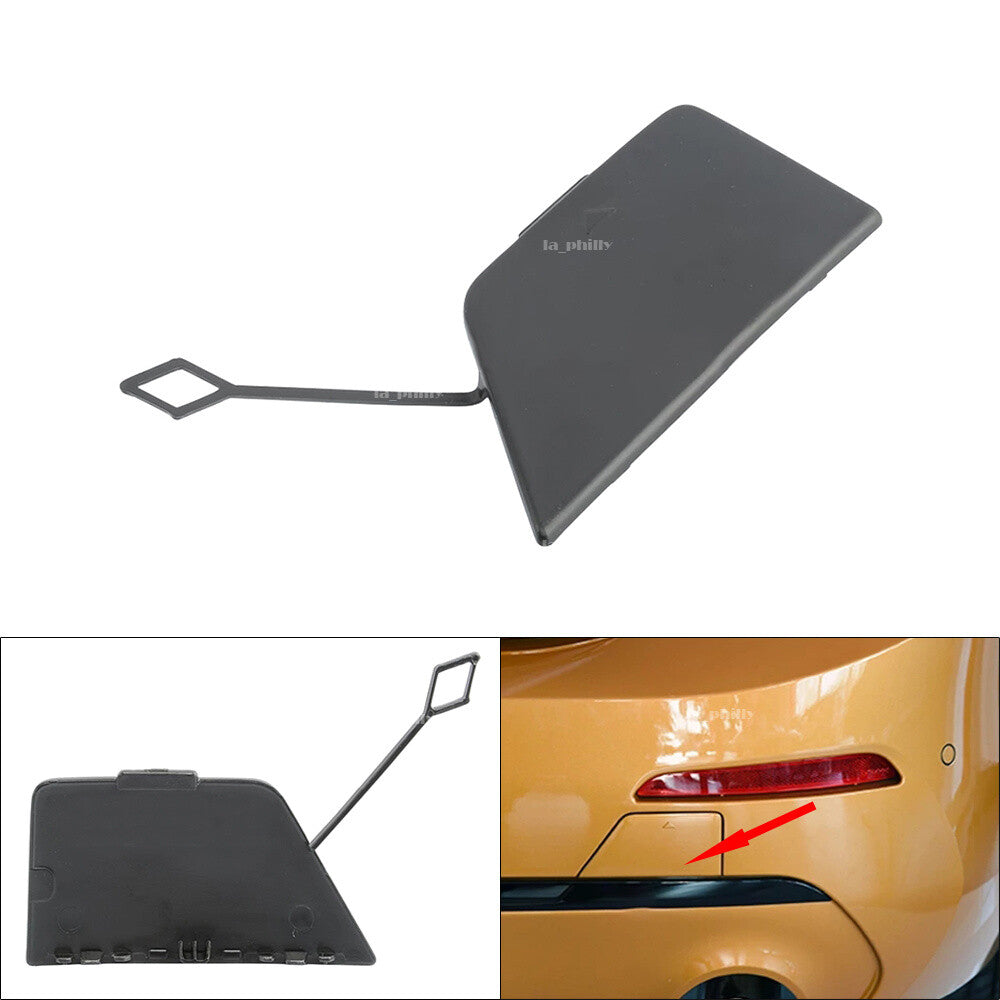 ya 27 6.18 Rear Bumper Tow Hook Cover for BMW 5 Series G38 M Sport 2015 2016 2017 2018 2019