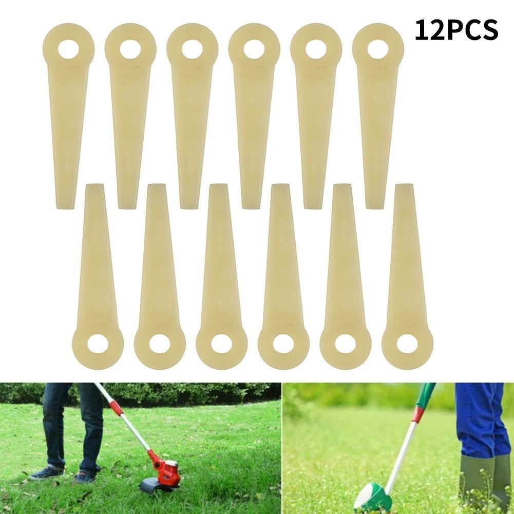 ya 17 12pcs For -Strimmer Polycut-FS38/FS40/FS50/FS55/FS56 Trimmer Blades Cutter