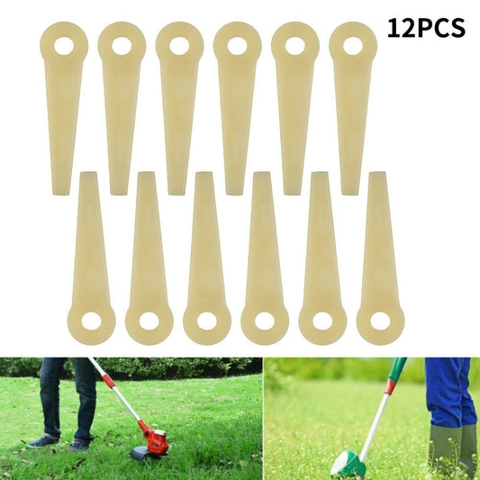 ya 17 12pcs For -Strimmer Polycut-FS38/FS40/FS50/FS55/FS56 Trimmer Blades Cutter