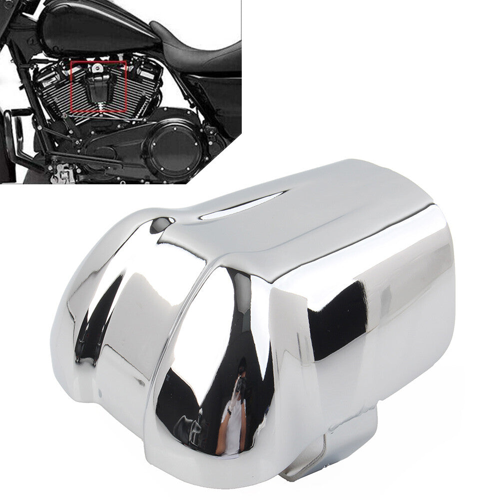 ya 5 8.7 for Harley-Davidson Touring 1995-2020 Chrome Horn Cover Cowbell Waterfall Style