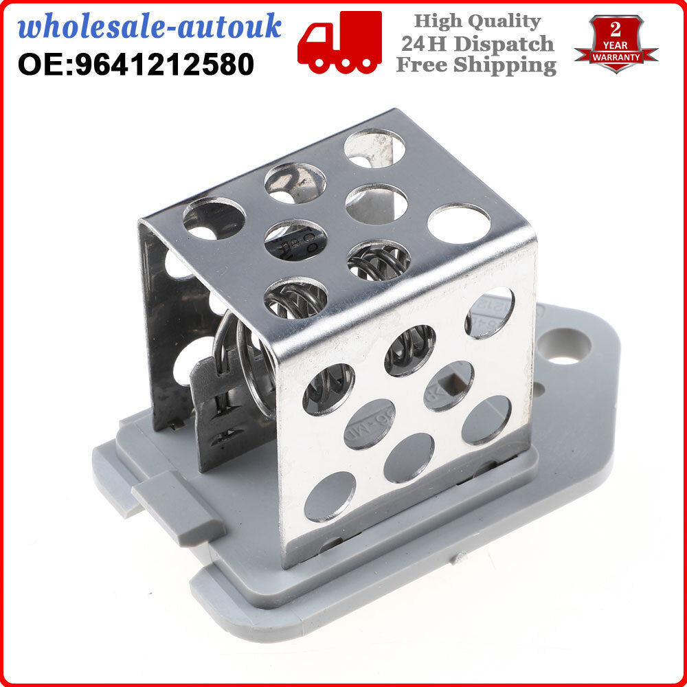 ya 5 8.7 Radiator Fan Resistor for Citroen C5/C8/Berlingo/Xsara/Picasso 1267A9 9641212580