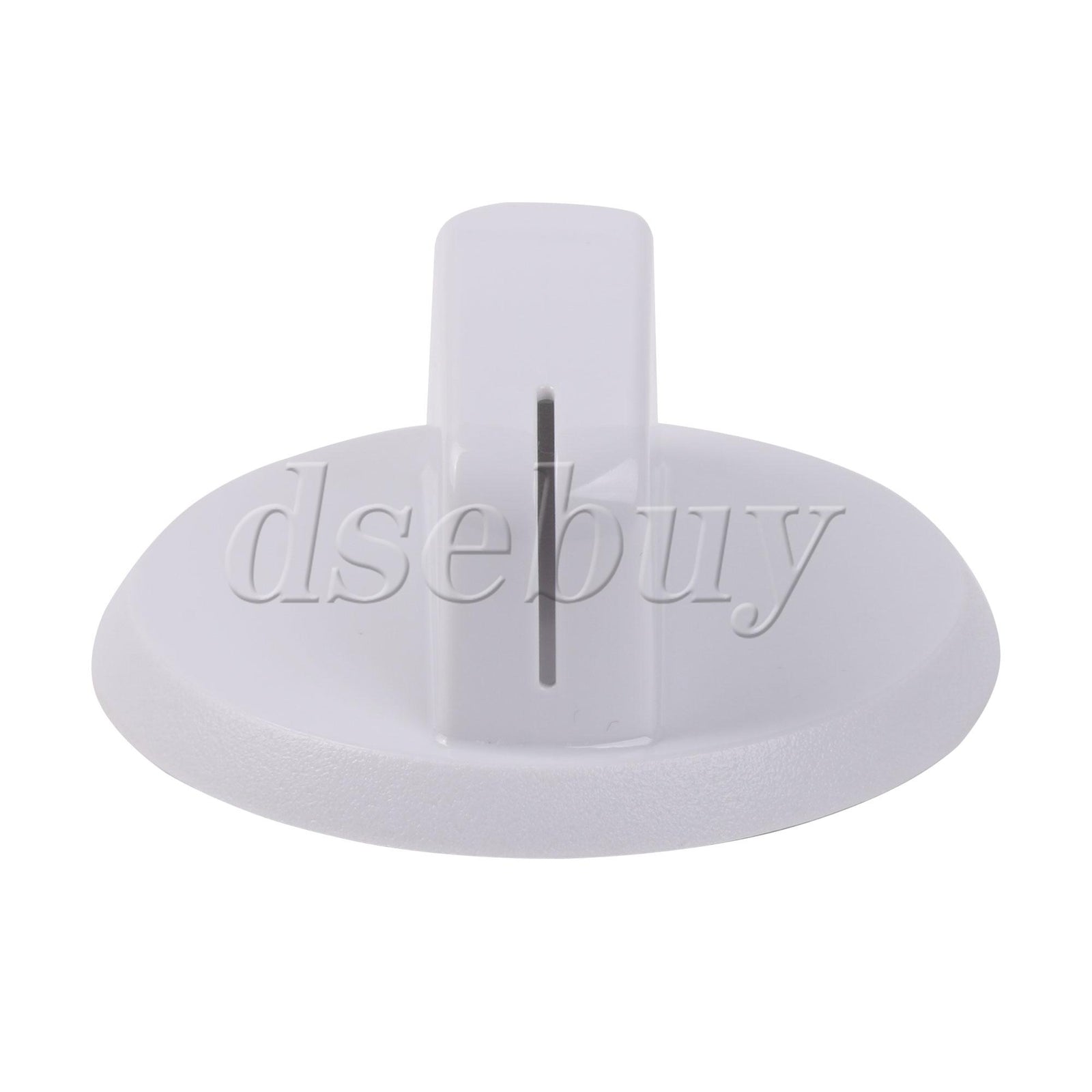 ya 26 White Plastic Control Knob Replacement for GE PS11763058 Dryer w/ 6x5mm Hole