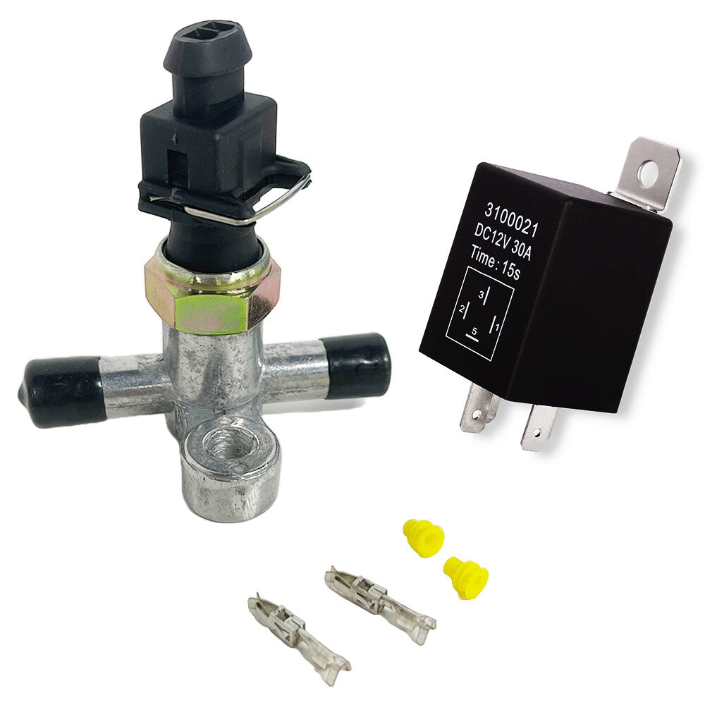 ya 11 6.5 New 28146 Electric Brake Vacuum Pump Switch+Relays for Brake Booster Vacuum Pump
