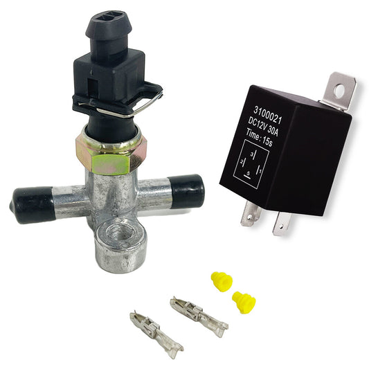 ya 11 6.5 New 28146 Electric Brake Vacuum Pump Switch+Relays for Brake Booster Vacuum Pump