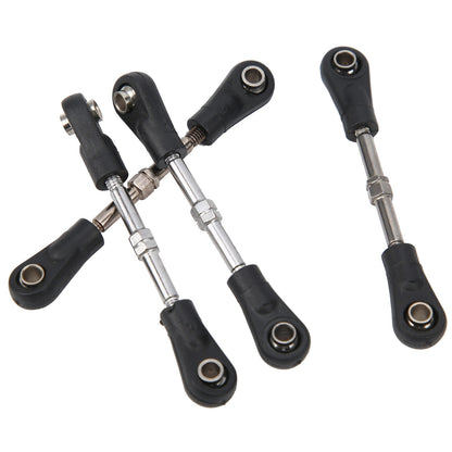 ya 14 4pcs Adjustable Steering Tie Rod Linkage Replacement Accessory For 1/10 RC