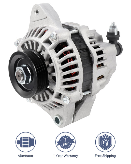 ya 27 7.2 1PC New Alternator 12V 70Amp Fit for 2001-2005 for Honda for Civic L4 1.7L AMT0125