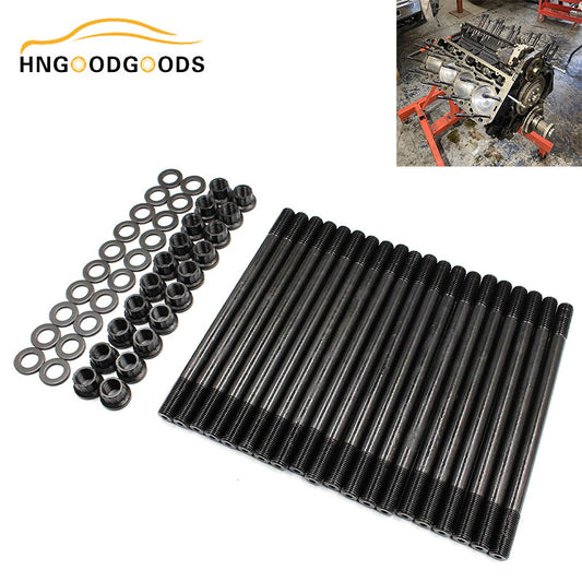 ya 27 7.2 2003-2007 for Ford Diesel 6.0L Cylinder Head Stud Replacement Kit