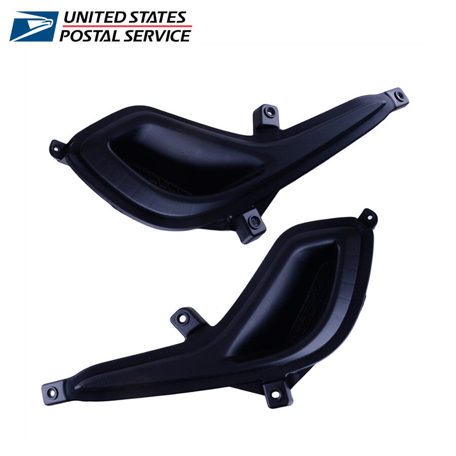 ya 1 7.4 865641R000 Front fog lamp cover left + right black for modern accents 2012-2017