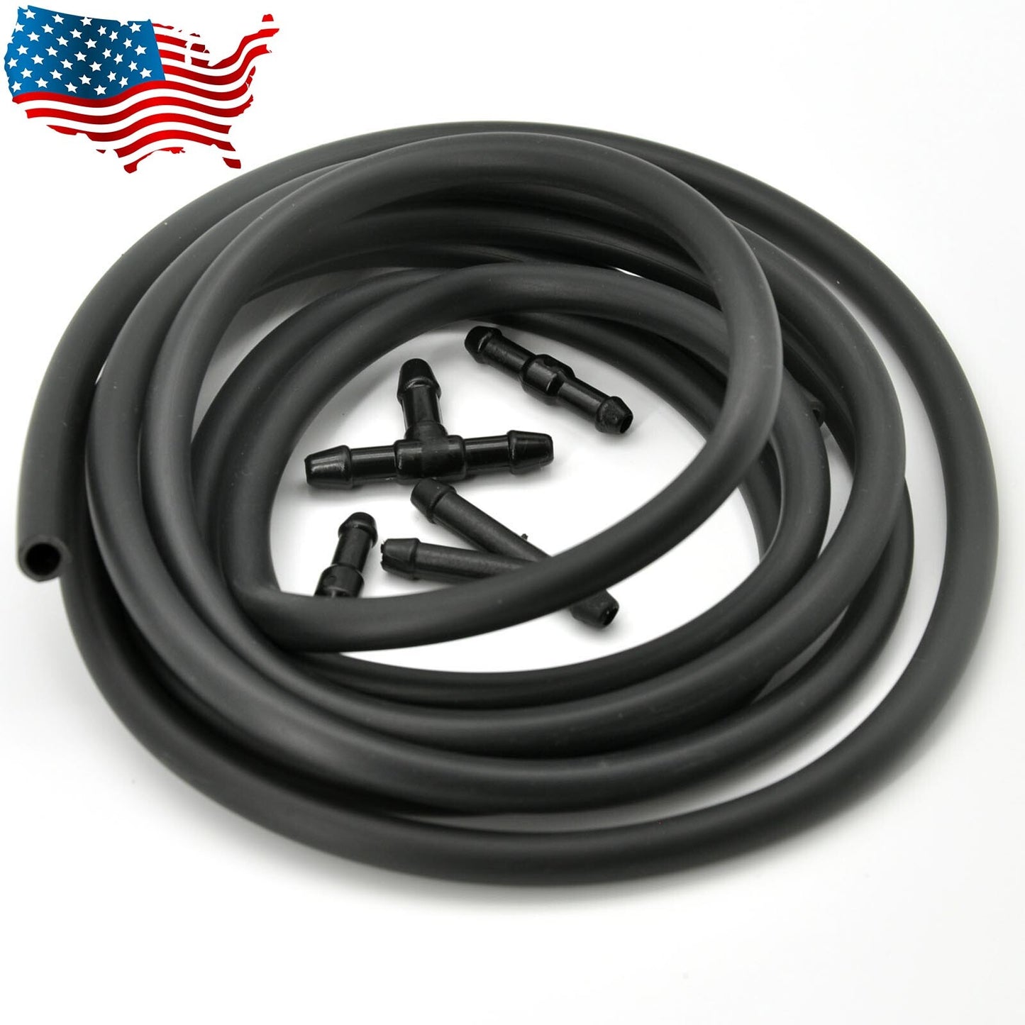 ya 13 Windshield Washer Nozzle Hose Tube T Y Straight For Front Window Headlight Pump