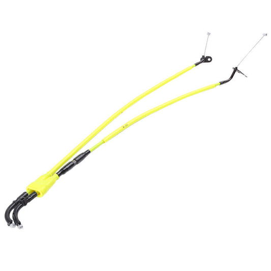ya 2 7.16 Motorcycle Accelerator Lines Throttle Cables for Yamaha YZF R1 2007 2008 Yellow