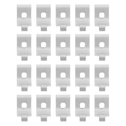 ya 26 20pcs Shelf Clip Cabinet Shelf Clip Adjustable For Store Garage