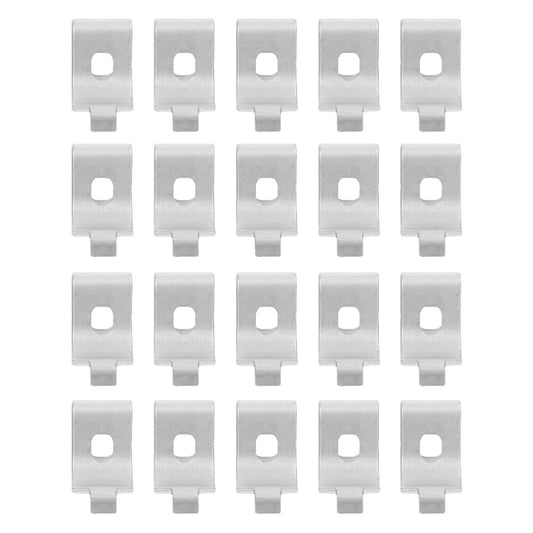 ya 26 20pcs Shelf Clip Cabinet Shelf Clip Adjustable For Store Garage