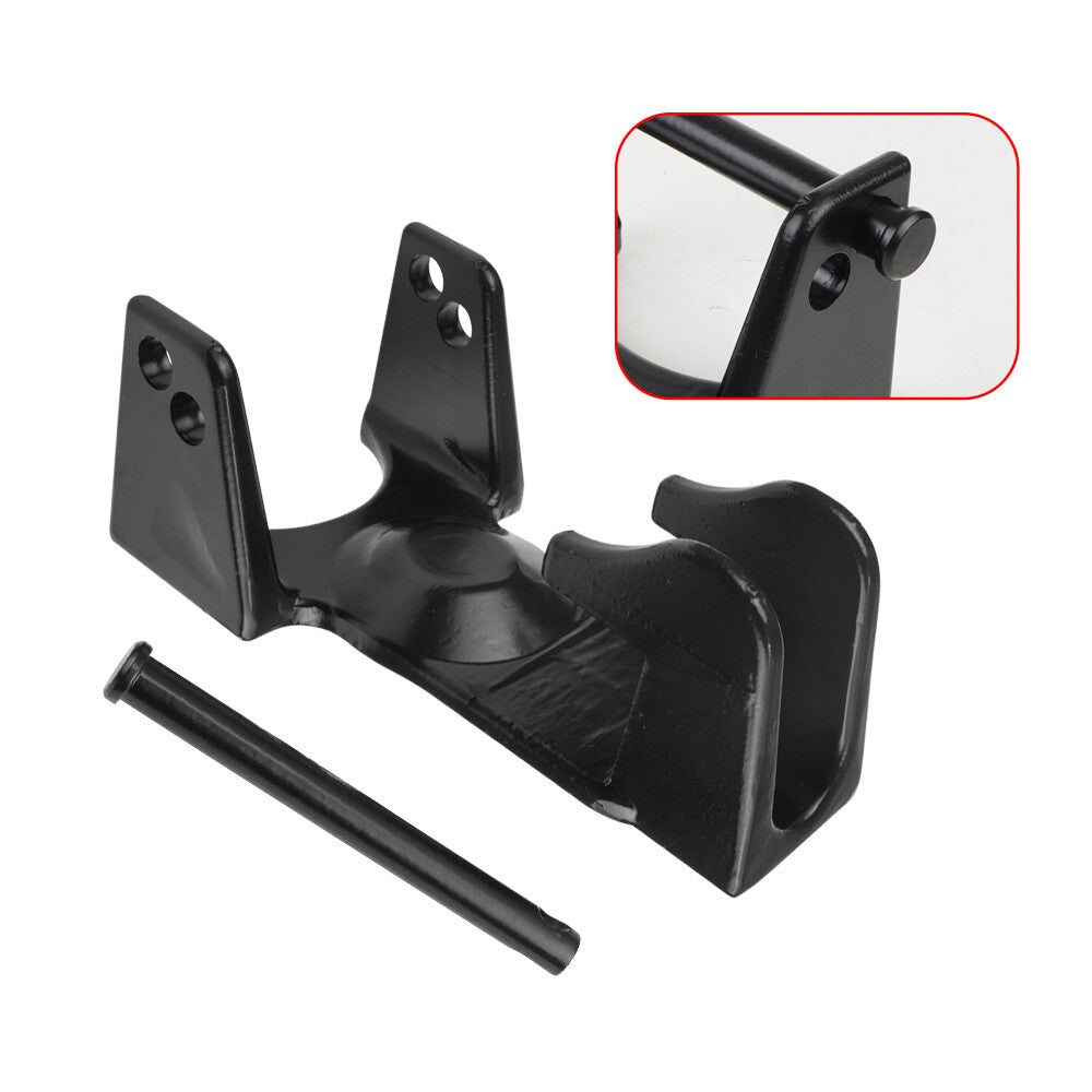 ya 5 8.7 Gooseneck Hitch Lock with Keyed Padlock Gooseneck Lock for Heavy Trailers Black