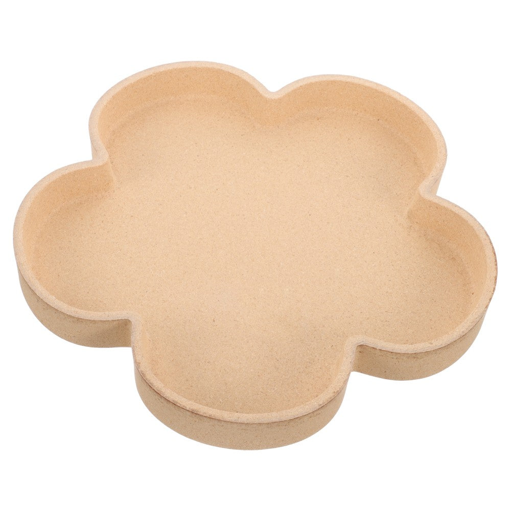ya 5 8.7 Pot Flower-shaped Tray Fruit Serving Office Coffee Table Decor Decorative