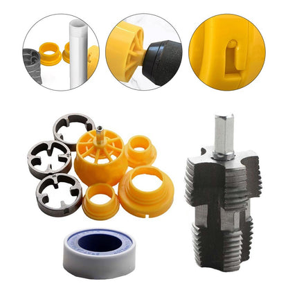 ya 17 7PCS Sewer Cleaning Cutter Head Set for Powerful Drain Mainte nce Solutions