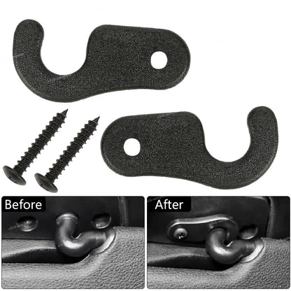 ya 5 8.7 2x Sun Visor Clips+Screws Set Fits for Jeep 2018 & er JK JL JT Gladiator for Wrangler
