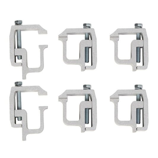 ya 8 5.27 6 Pack Truck Cover Camper Aluminum Shell Mounting Clips Heavy Duty Sheet 
