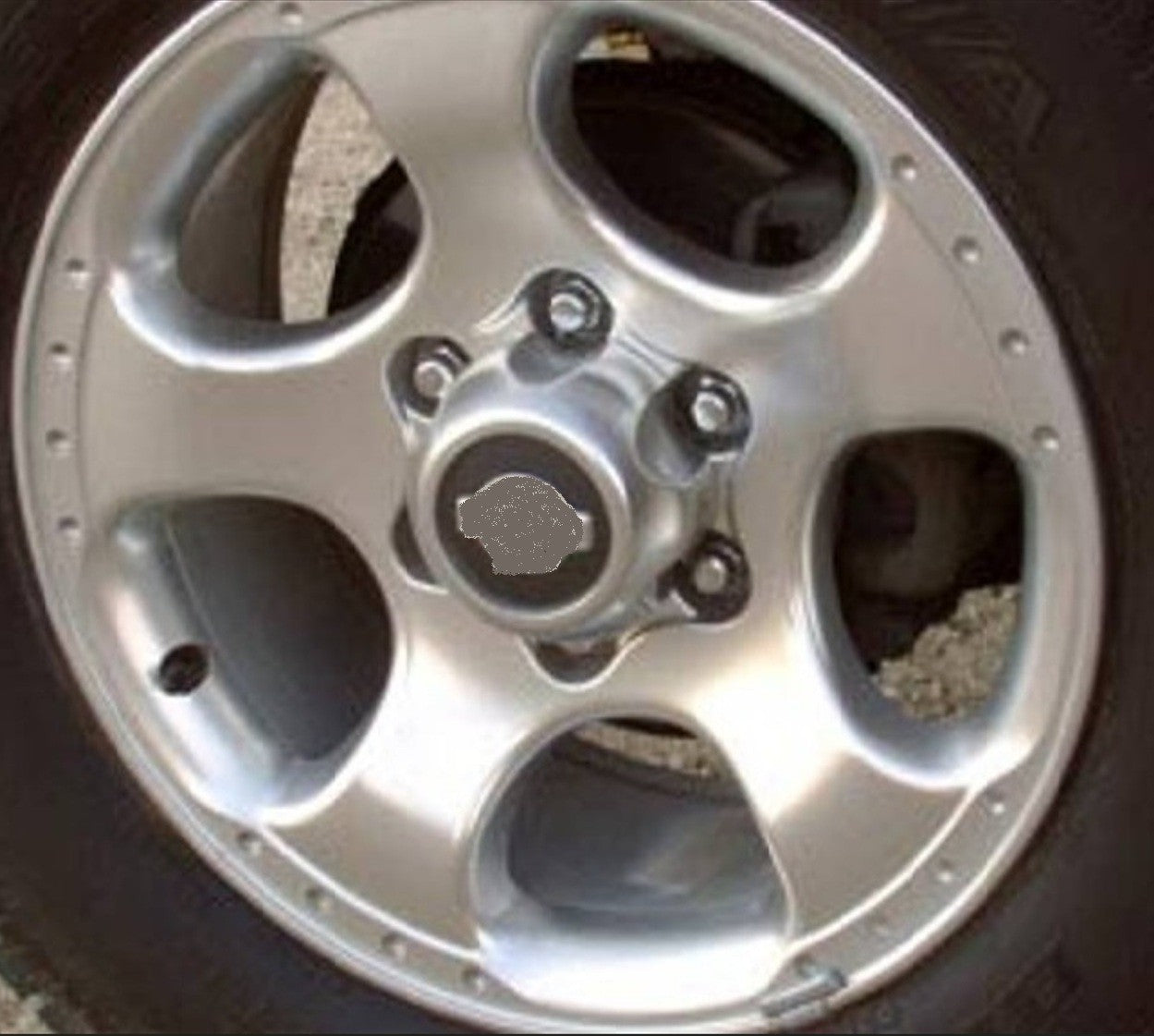 ya 5 8.7 4X Wheel Center Hubs Caps Cap For 2000-04 Frontier Xterra 16
