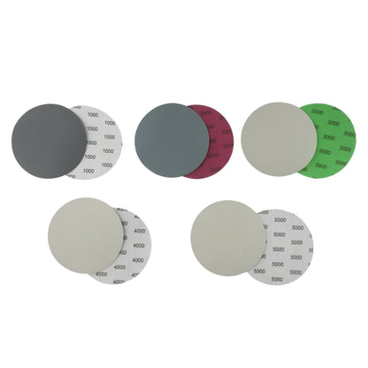 ya 14 20pcs 5 Inch And Sandpaper 1000 2000 3000 4000 5000 Grit Sanding Discs New