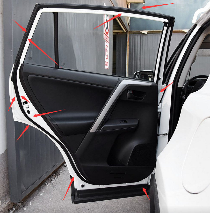 ya 9 6.4 2013¨C2018 for Toyota for RAV4 Rear Left Door Weatherstrip Seal 67872-42070