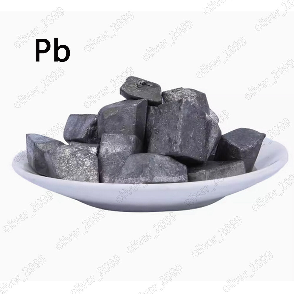 99.9% High Purity Irregular Shaped Lead Pb Blocks / Lead Granula Particle