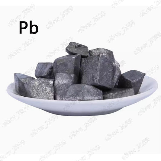 99.9% High Purity Irregular Shaped Lead Pb Blocks / Lead Granula Particle