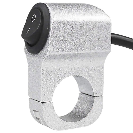 ya 1 7.4 12V Switch Handlebar 22 mm ON-OFF Button for Fog Lights Brake Handlebar Switch