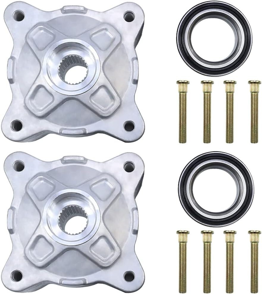 ya 5 8.7 5137219 Wheel Hub Service kit with Studs&44mm Bearings for Polaris RZR 800 EFI
