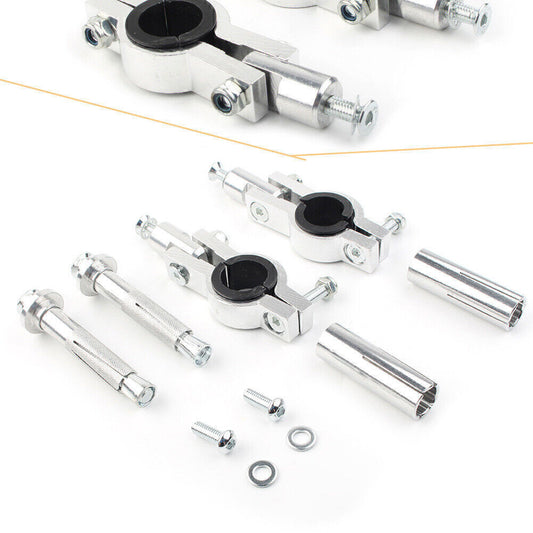 ya 2 6.26 Motorcycle Handlebar 22mm / 28mm Hand Guard Mounting Bracket Accessories
