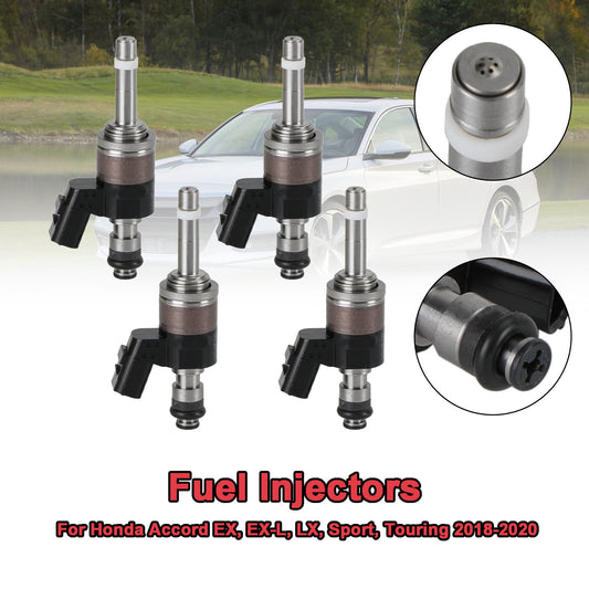 ya 1 8.5.2 4PCS Fuel Injectors 16010-5PA-305 for Honda Accord 2018-20 CR-V 2017-20 1.5L U1