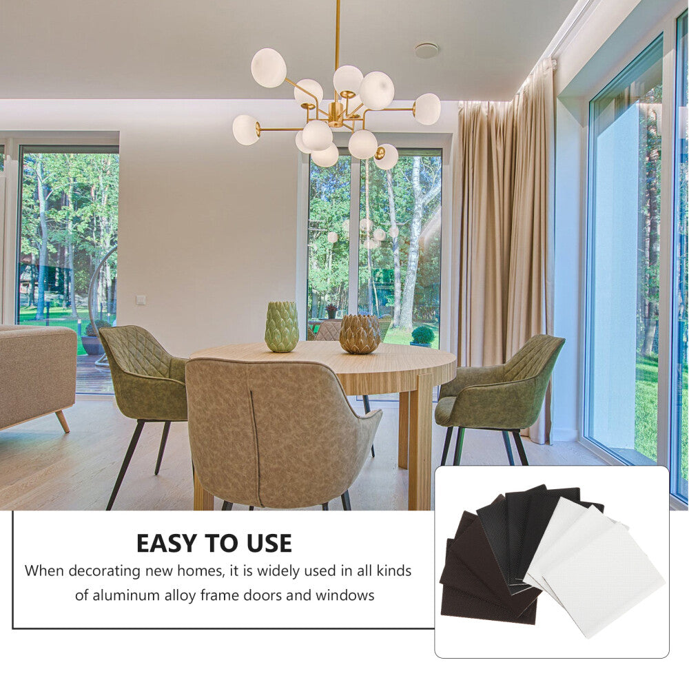 ya 14 30 Pcs Door and Window Seal Adhesive Corner Seals Weather Stripping