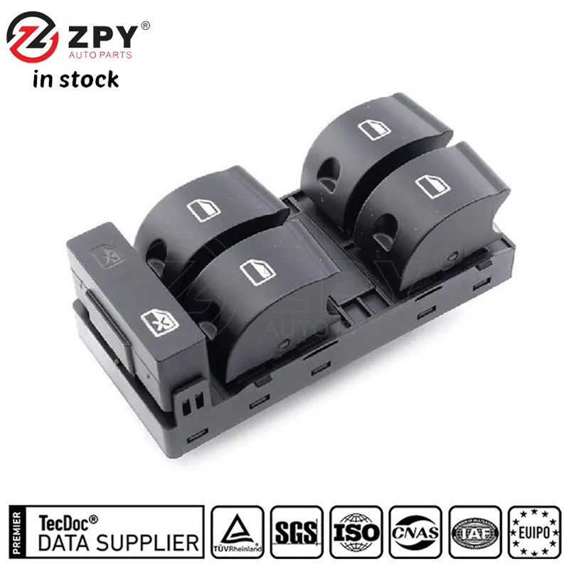 ya 13 ZPY Master Power Window Door Switch For 2002-2008 2.0L for Audi for A4 Quattro RS4 S4